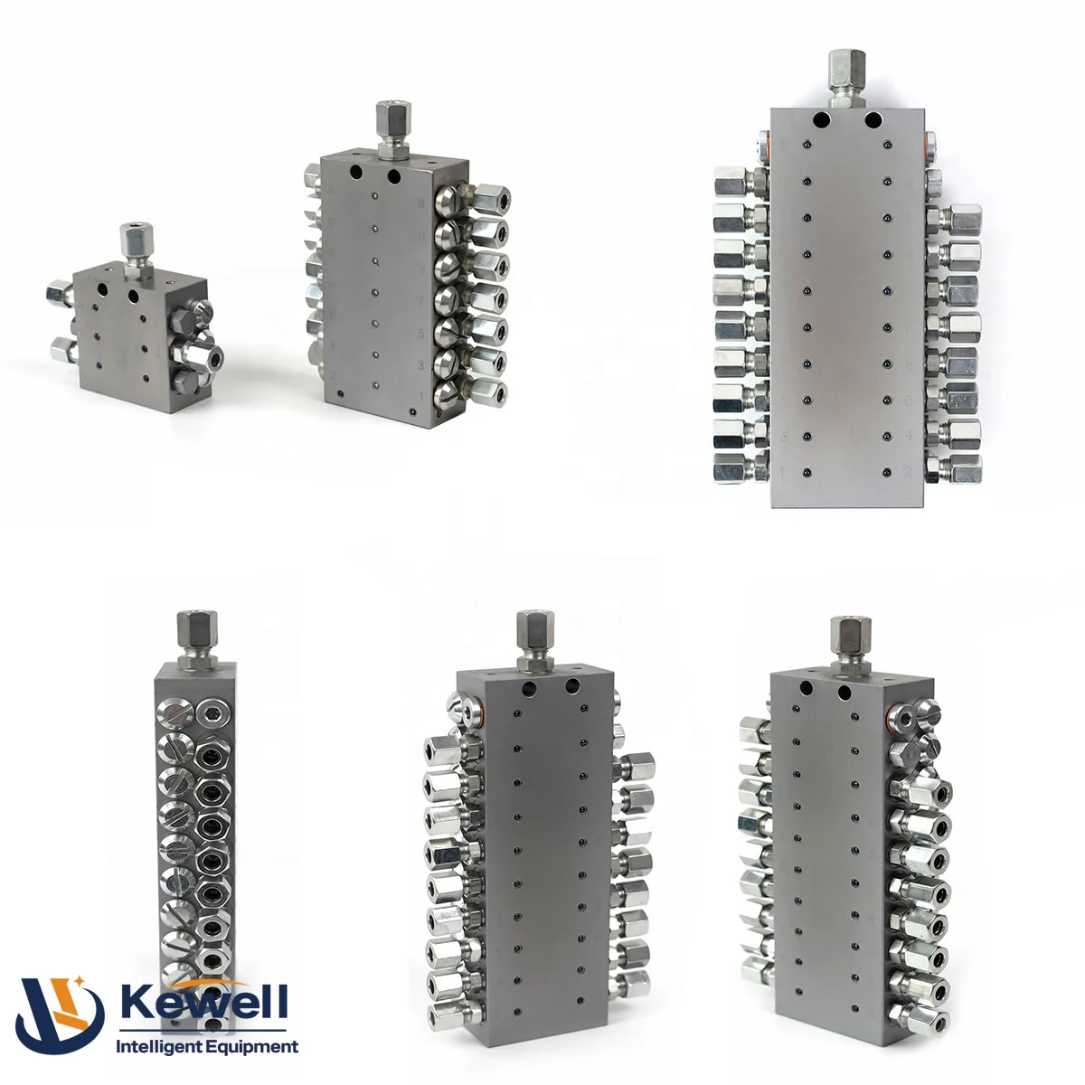 Oil Progressive Lubrication Metering Grease Dispenser Block Device Dispensing Modular Divider Valve Injector Distributor