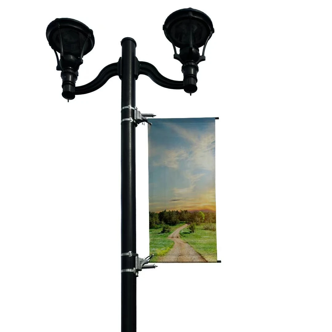 outdoor windproof advertising banner kit
