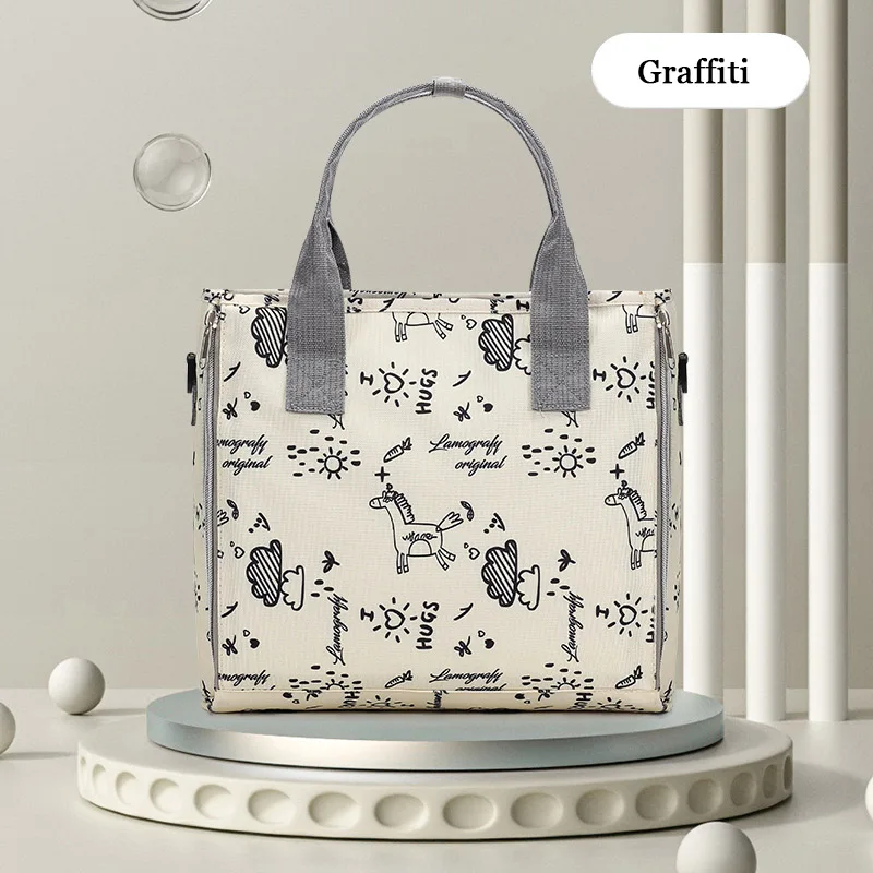 Customized Mommy Wet Bags Oxford Manufacturer Waterproof Mummy Maternity Mom Camouflage tote bag