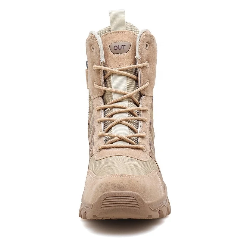 Colombia Tactical Shoes Men Leather Boots Tactical Safety Shoes Army Boots For Men