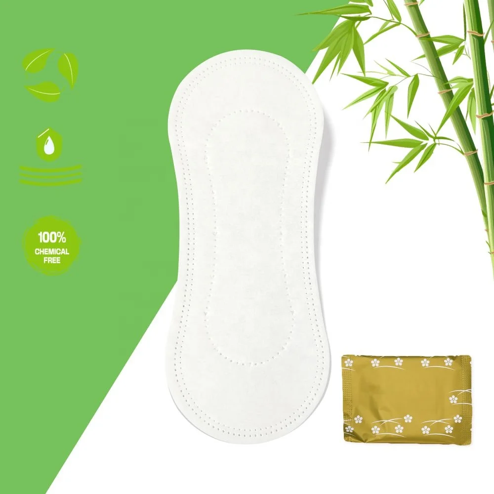 New Design Environmental Protection safe Feminine health Natural corn fiber Daily panty liner
