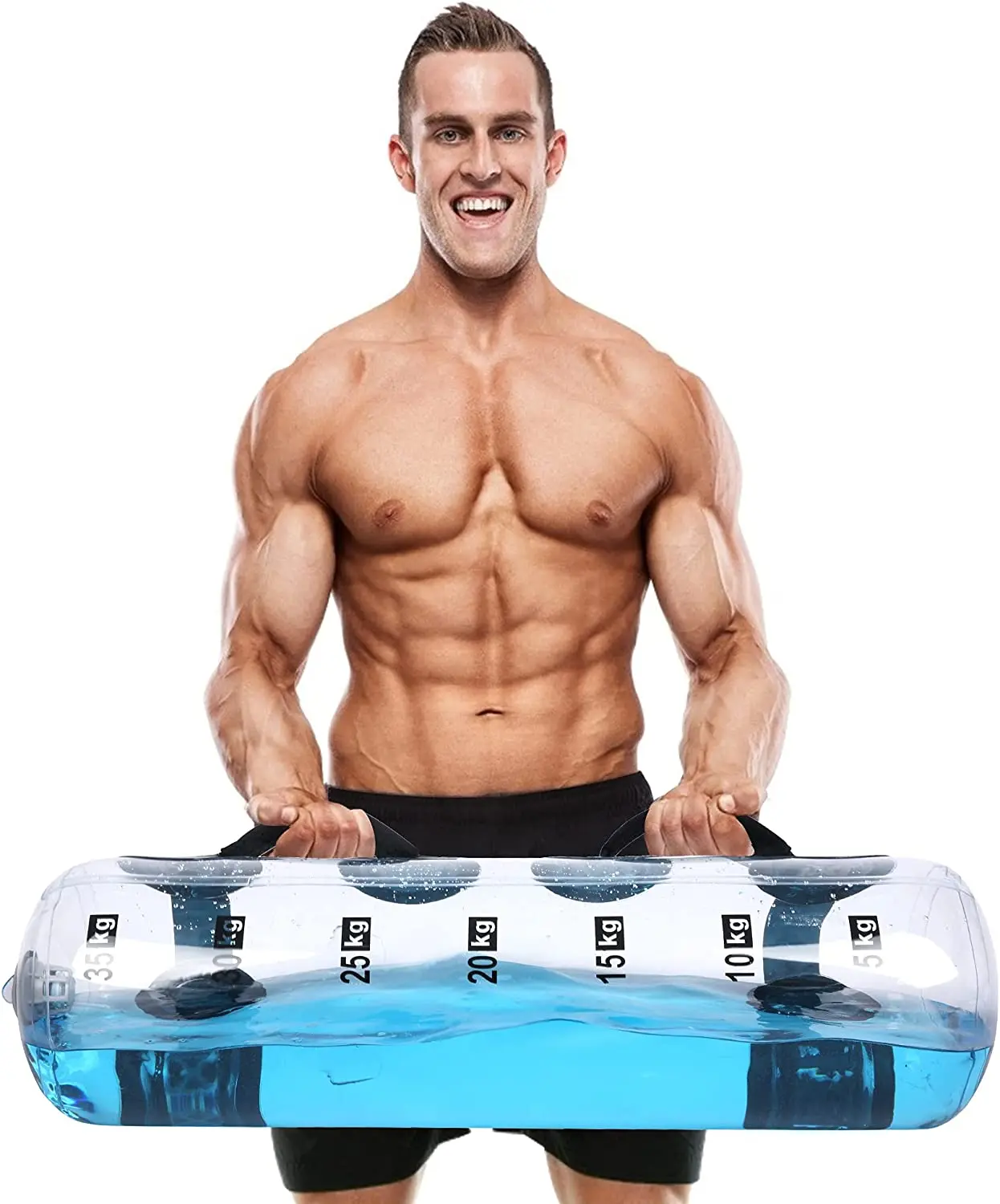 Portable Stability Fitness Equipment Fitness Aqua Training Bag With Water For Balance Water Power Bag