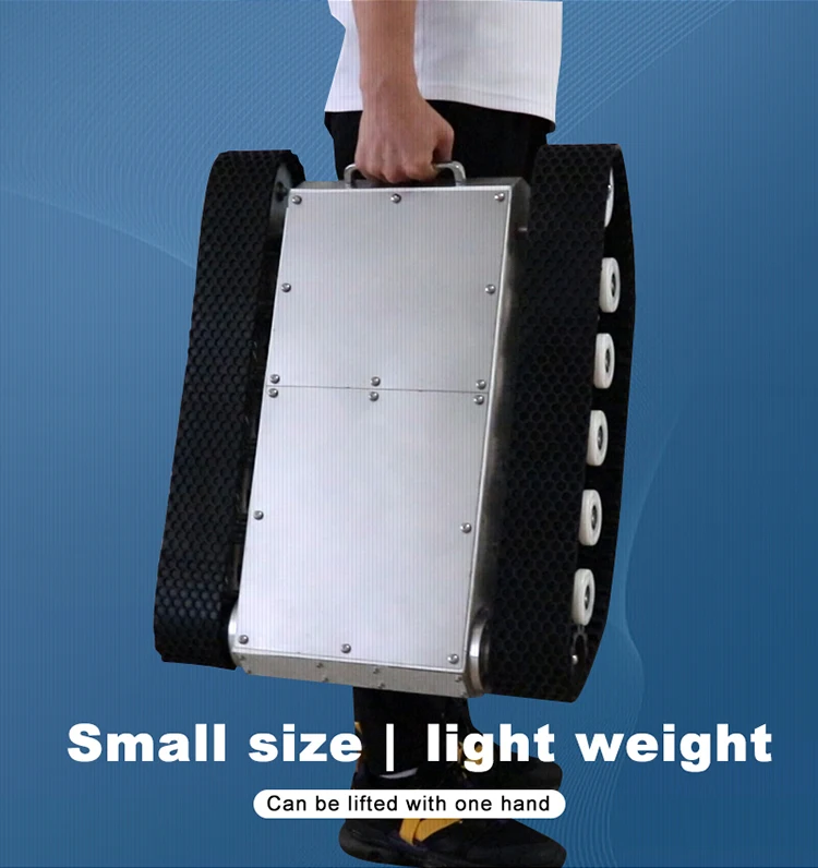 Tracked vehicle tracked chass tracked carrier remote control tracked transporter TINS-6