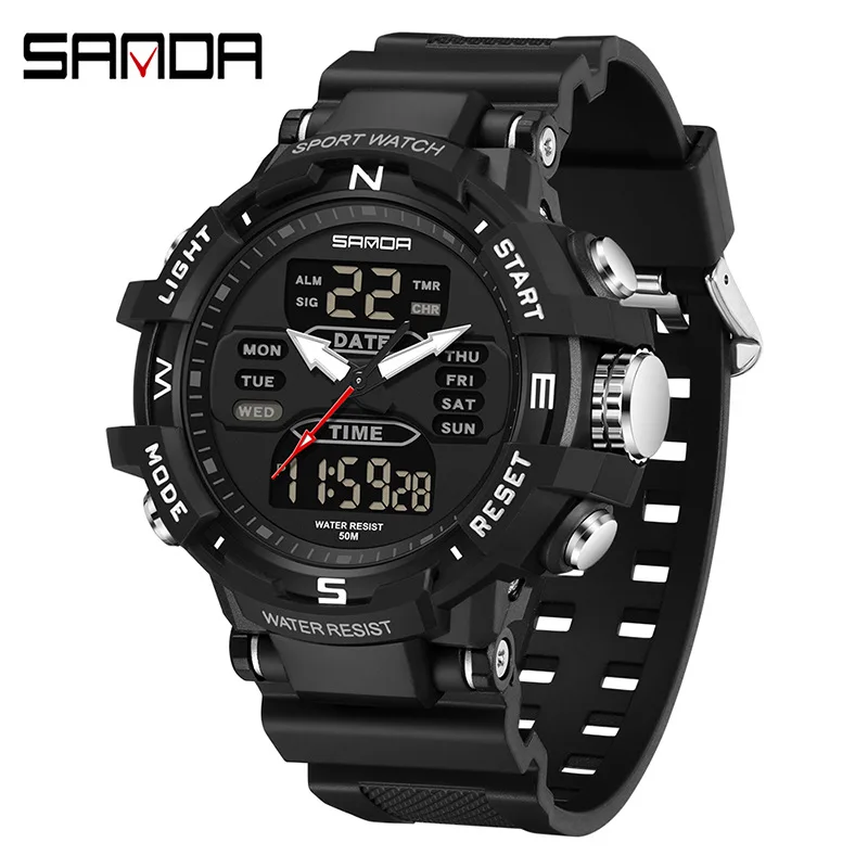 Electronic Watches for Men G-Style Military Men Digital Shock Sports Watches Waterproof Wristwatch Mens 2024