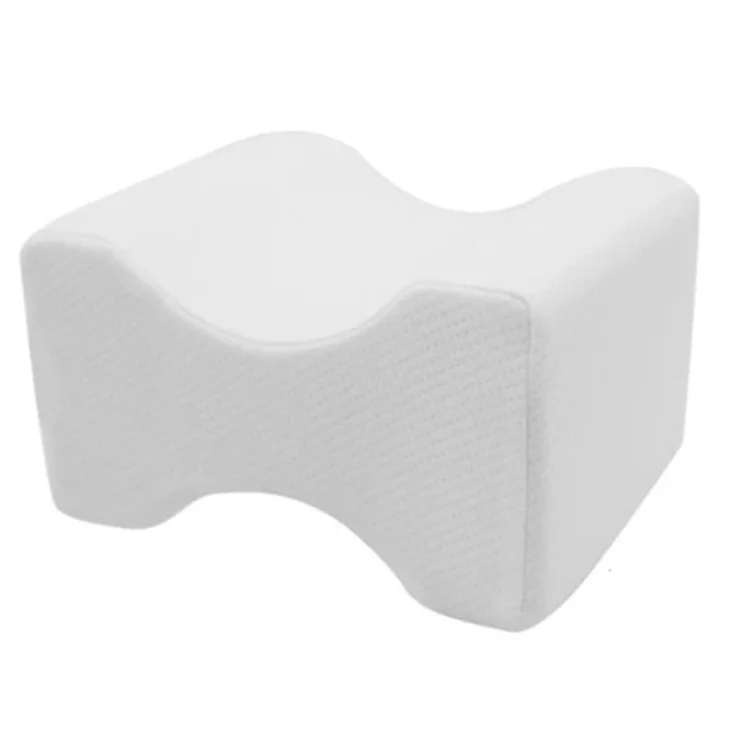 Hot Selling High Density Orthopedic Memory Foam Pregnancy Knee Pillow Between Knee Elevate Legs For Relax