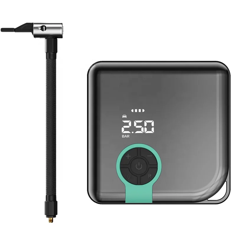 TIROL USB Typc-C Wireless Handheld Portable Inflation Car Air Pump Compressor 12V Tires Inflators with LCD Display