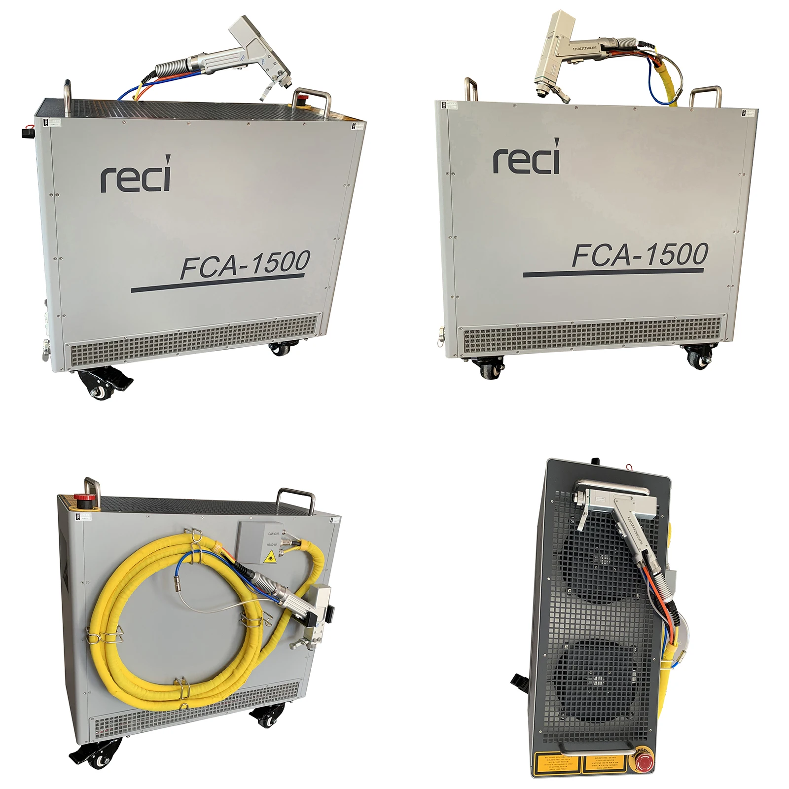 Reci High Power with Excellent Beam Quality Air-cooled Fiber Laser Machine for Metal Welding