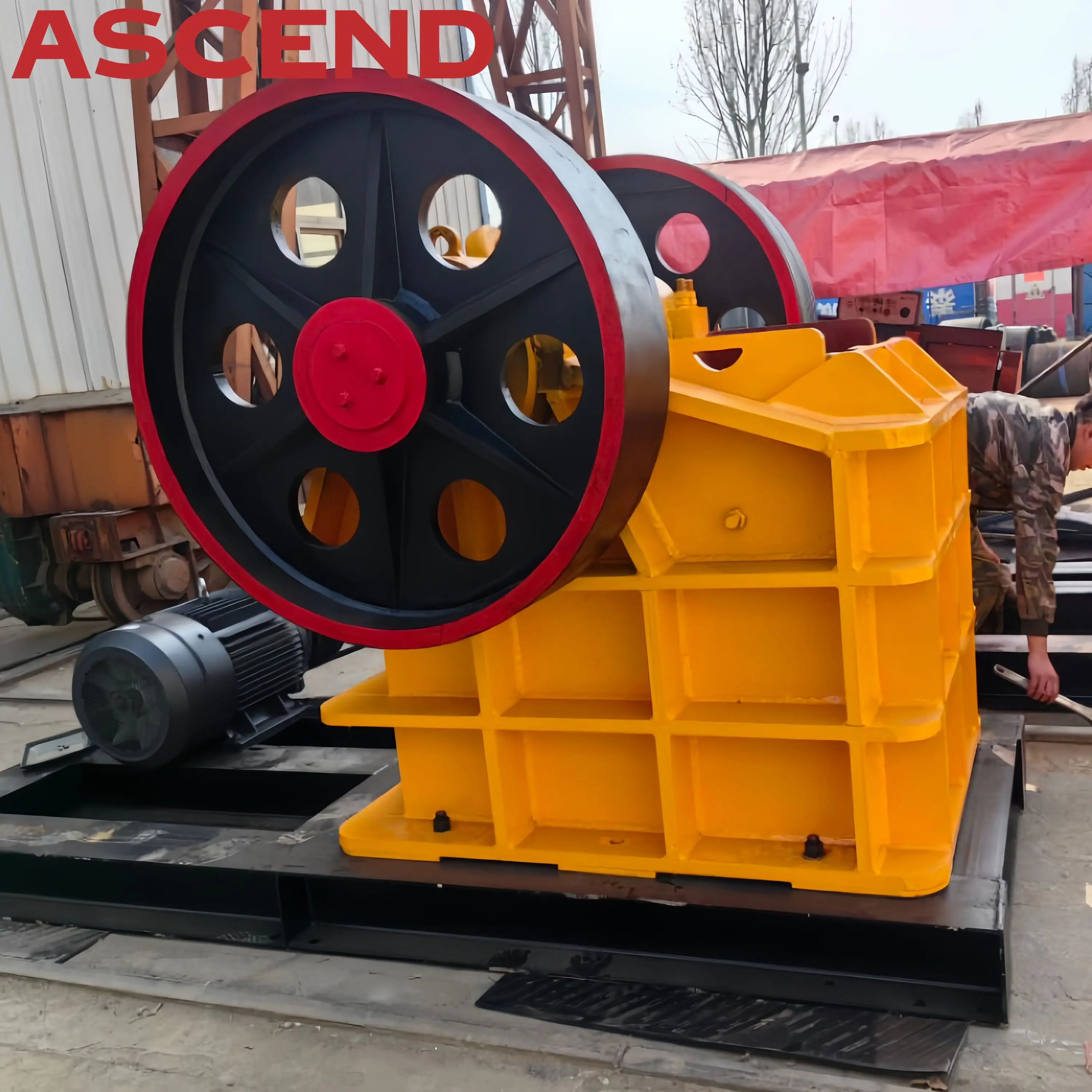 PE400*600 Jaw Crusher Basalt Copper Ore and Quartz breaking 30-60t/h for Various Production Needs in the America