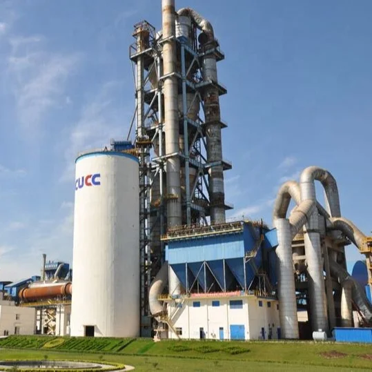 High Capacity Cement Clinker Grinding Plant Portland Cement Clinker Production Line Station Unit