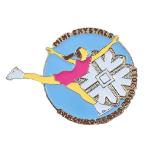 Zhongshan Enamel Pin Making Badges Players Metal Badge And 2D Custom Metal Badge
