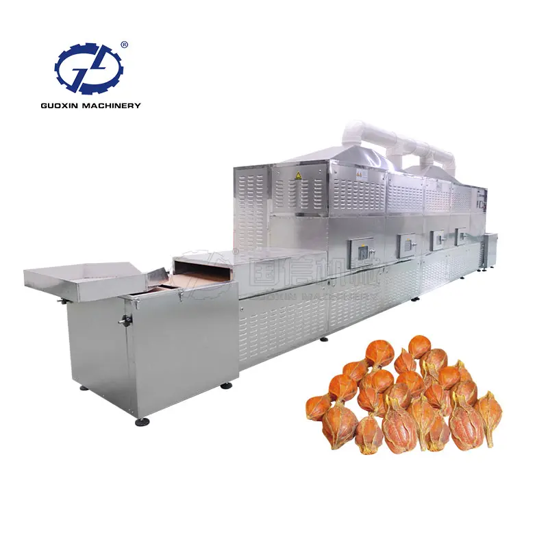Guoxin microwave tenebrio mealworm insect molitor dryer drying sterilization machine