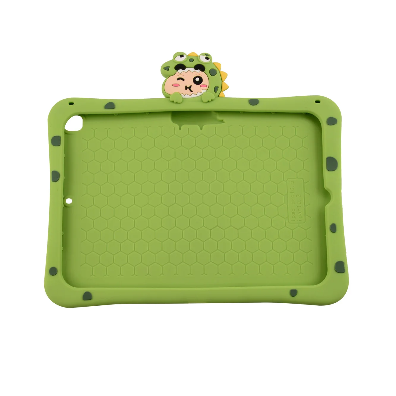Rear cover with bracket silicone protective shell ipad silicone sleeve