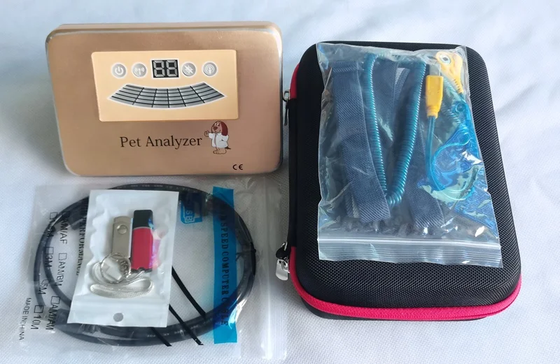 New design dog cat horse health analysis quantum pet analyzer with software