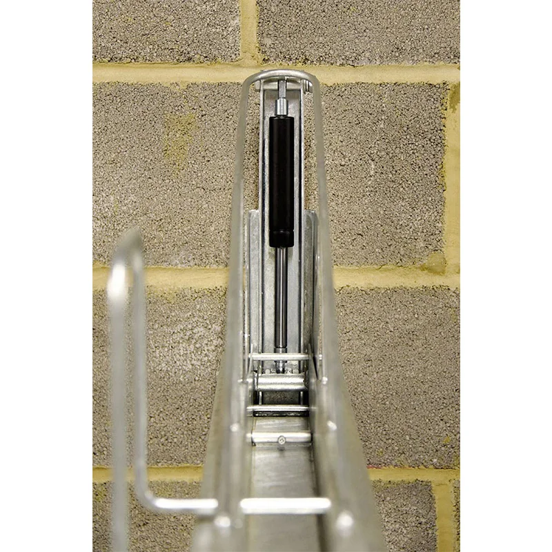 Vertical commercial outdoor u shape bike parking stand double decker bike rack