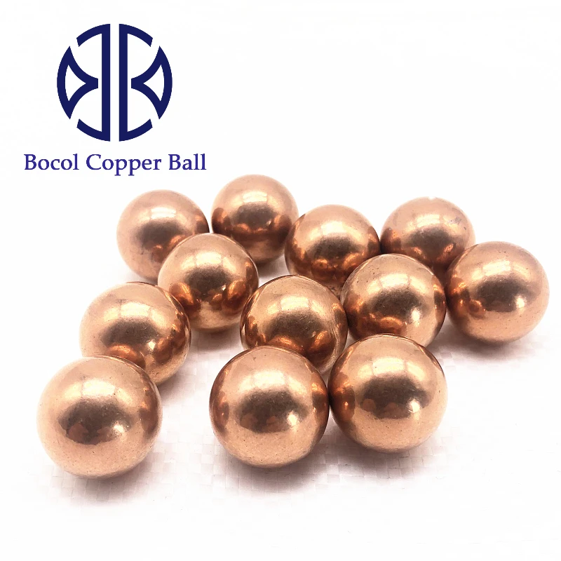 solid copper ball of 0.8mm to 50.8mm is 99.9% pure copper.