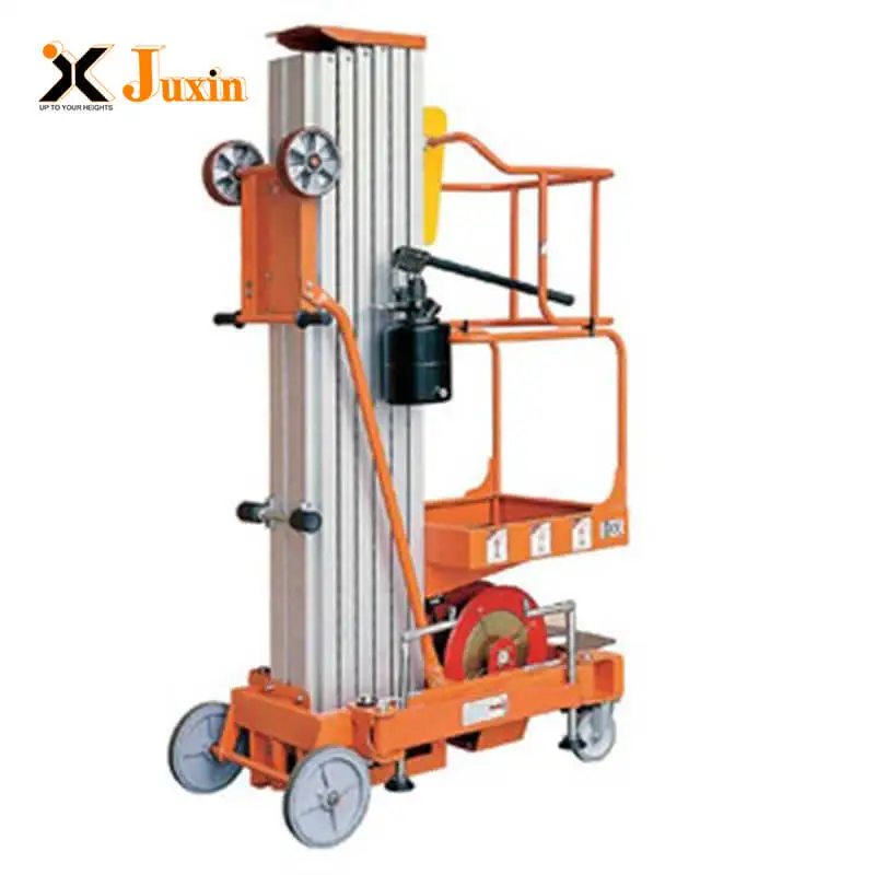 Multiduty Electric Lift Table  Mobile Vertical Hydraulic Aluminum Alloy Lift vertical lifting platform for sale