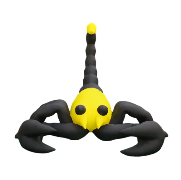 Large 6m length black inflatables scorpion