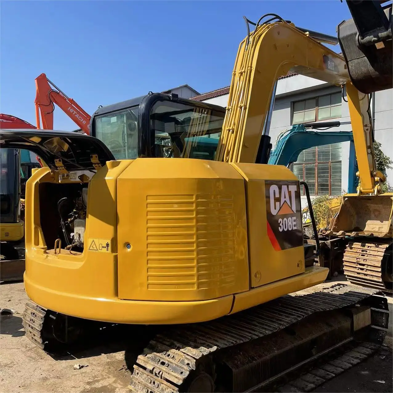 8ton США бренд 308E2 б/у мини-экскаватор на продажу