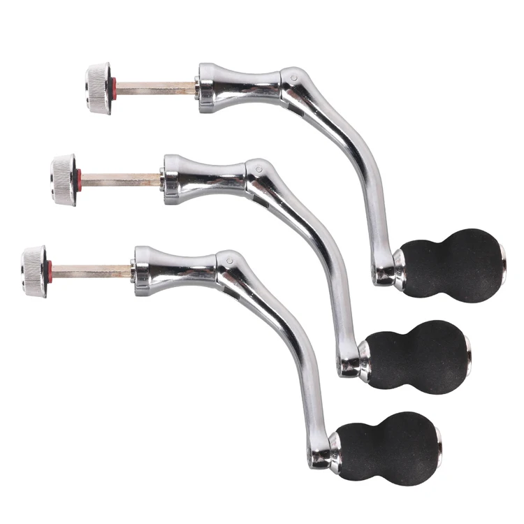 CASTSOON Plum Blossom Plastic Foldable Rocking Arm Spare Parts Accessory Spinning Fishing Reel Handle Knob