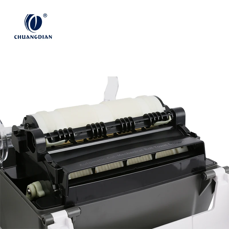 Chuangdian Wall mounted newest auto cut paper towel dispenser paper dispenser