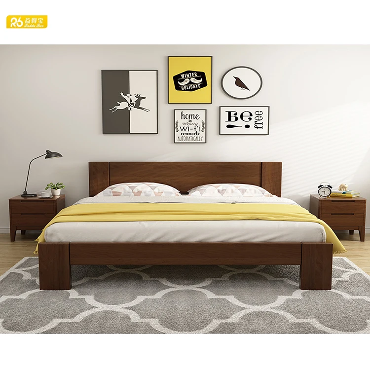 Wholesale home bed frame king size with price paramount bed B005