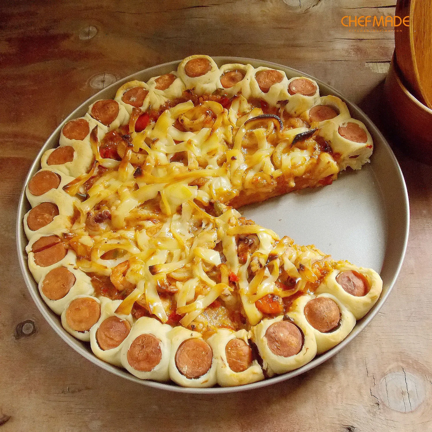 Hot-selling 10 Inch Christmas Technique Stackable Pizza Baking Plate Tools