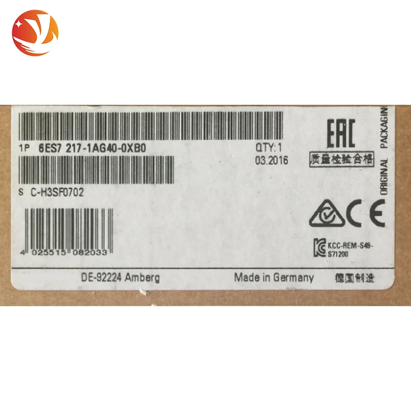 Gold Seller  6ES7217-1AG40-0XB0  S7-1200 Series  PLC Controller New Original Warehouse Stock 6ES7 217-1AG40-0XB0