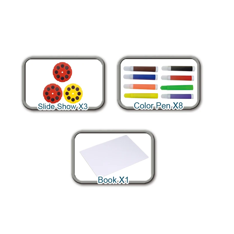 Educational Kids Multifunctional Projection Luminous Drawing Board Desk Children Learning Drawing Table Toys