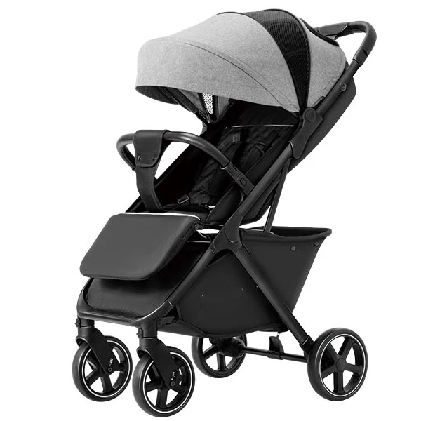 1 Second Folding and Up Multifunction Wholesale Foldable Portable Lightweight Strong Baby Toddler Walker Pram Baby Strollers