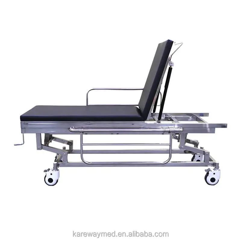 Agent Click Acquisition Of Emergency Carts 2 Functions Manual Medical Trolley Medical Patient Transfer Trolley