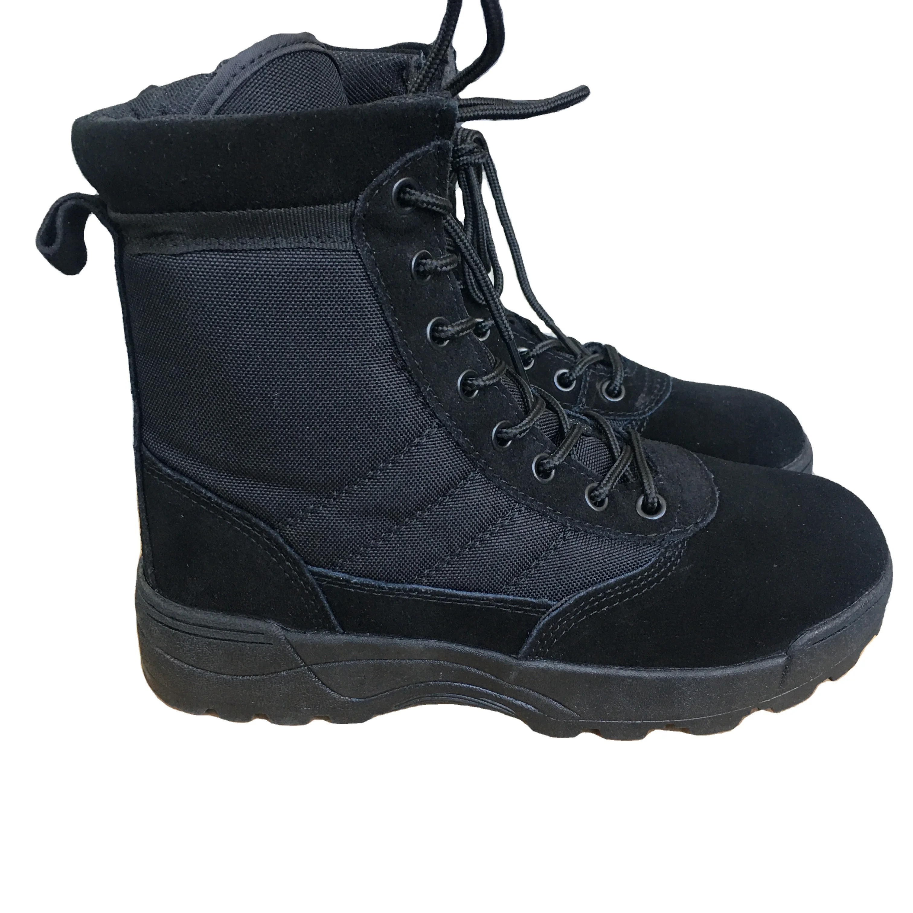 real cow leather combat tactical man boots