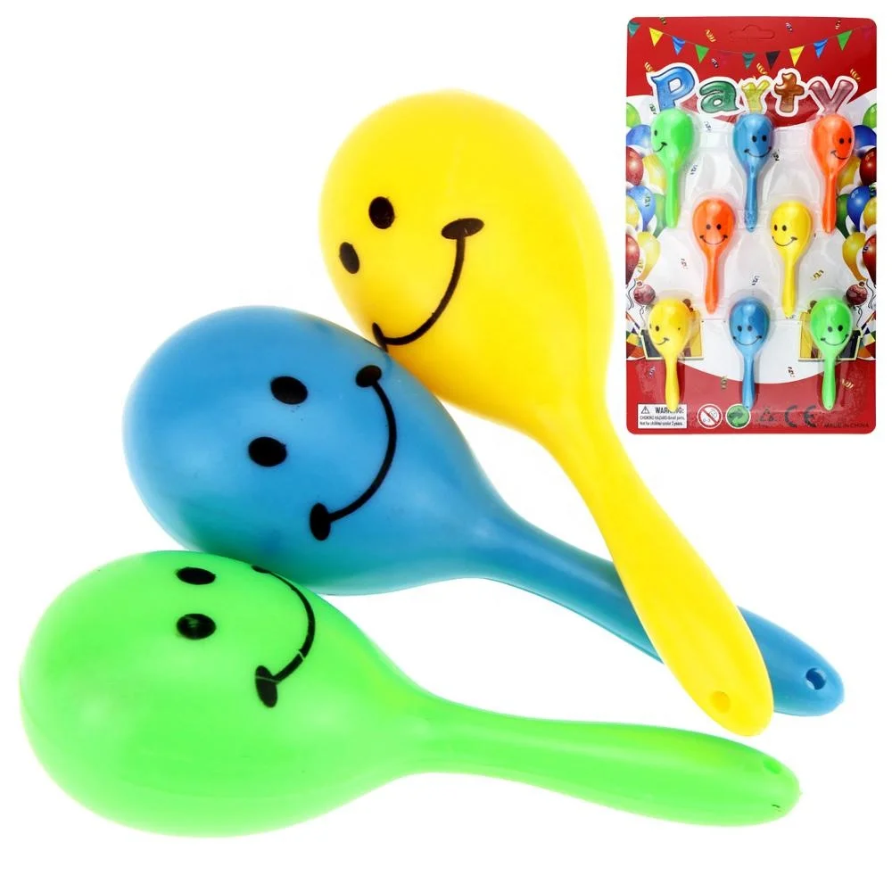 Toy Mini Custom Maracas Mexicano Noisemakers Party Favors Pinata Filler Classroom Prizes  for kids