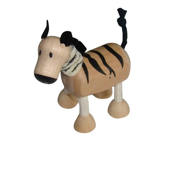 3D Zebra Wooden Animal Shape Education Toy  Teenagers