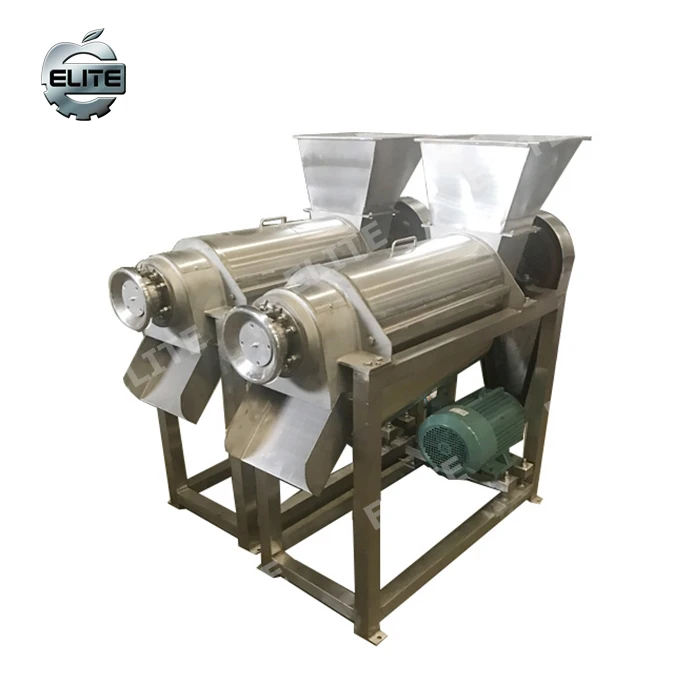 500Kg/H Stainless Steel Industrial Vegetable And Fruit Juicer Machine