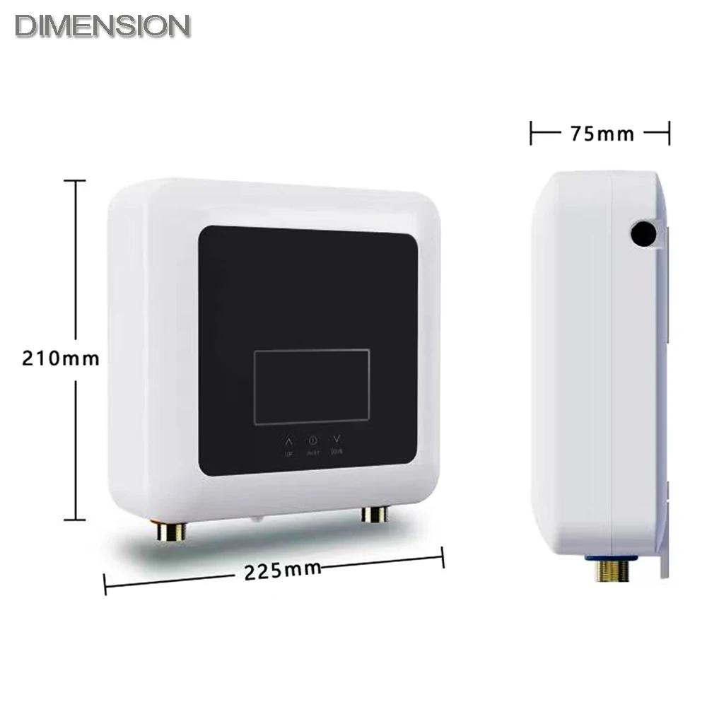 Бытовые водонагреватели без резервуара, домашние водонагреватели без резервуара, электрический водонагреватель без резервуара
