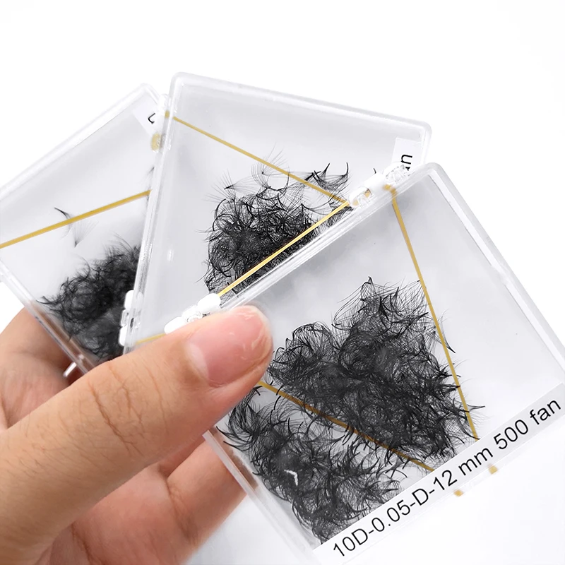 2023 New Style 100%handmade Korean pbt material 3d 4d 5d 6d 0.03 0.05 0.07mm  promade  loose fan