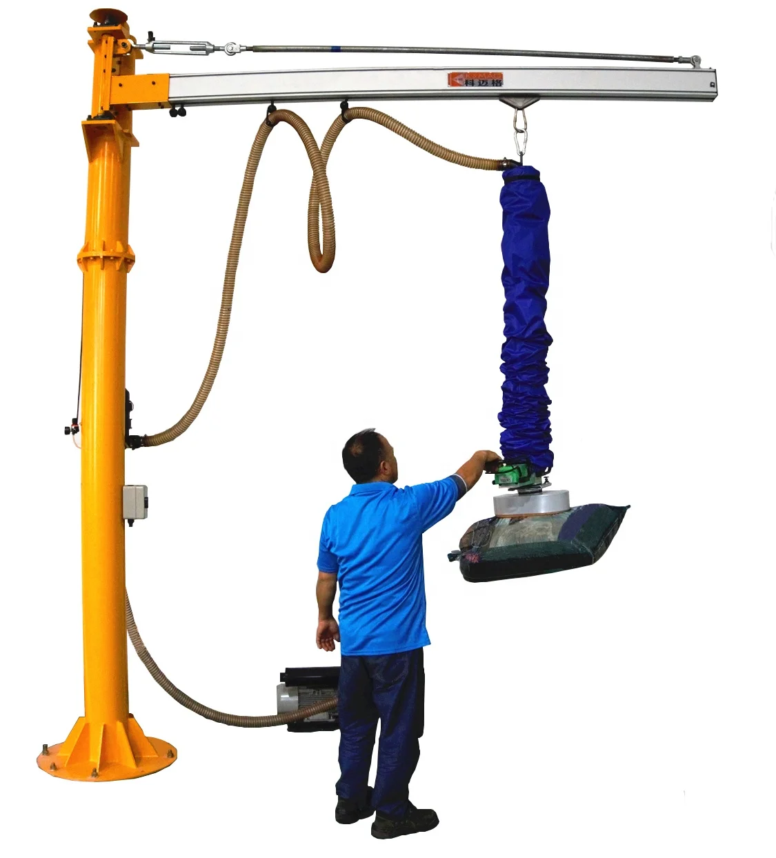 Portable 40kg Bags Handling Vacuum Tube Lifter For Sale