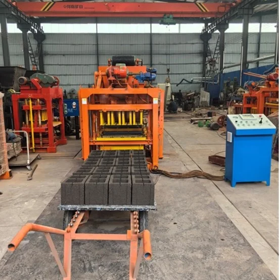 Concrete Block Making Machine Brick Making Machinery Small Mobile Brick Block Maker Machine