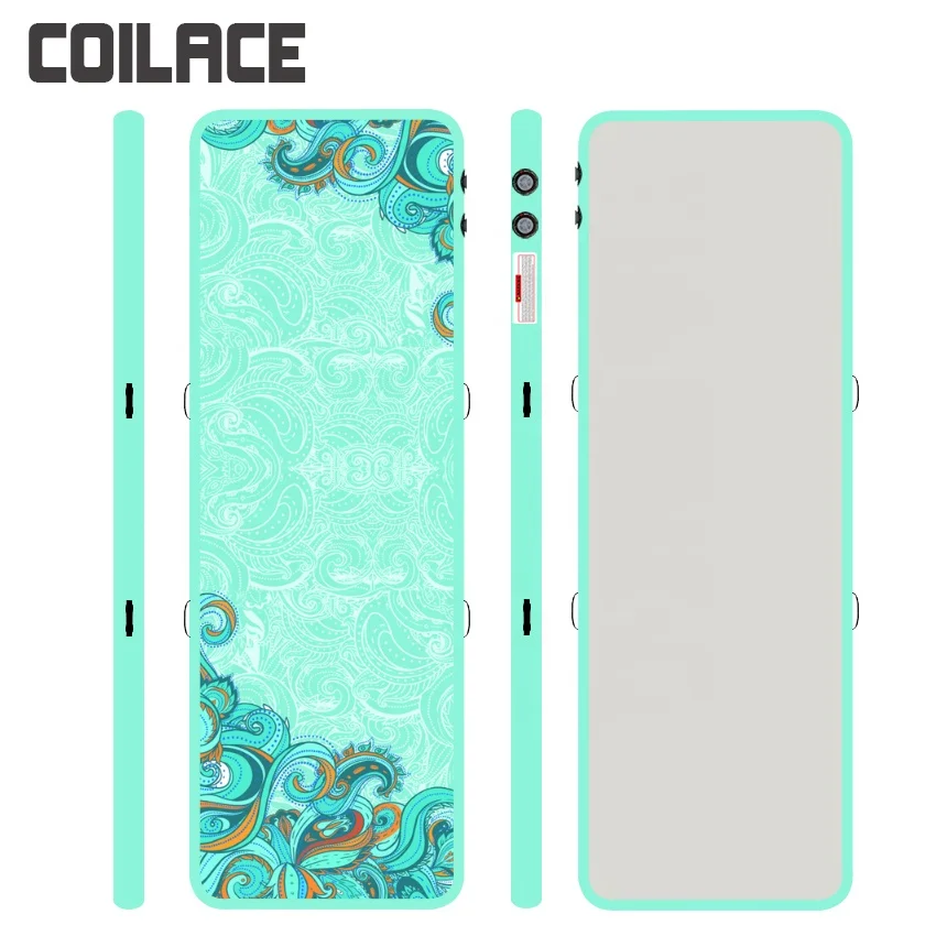  COILACE роскошный красочный водный коврик плавающая надувная водная платформа для оптовой