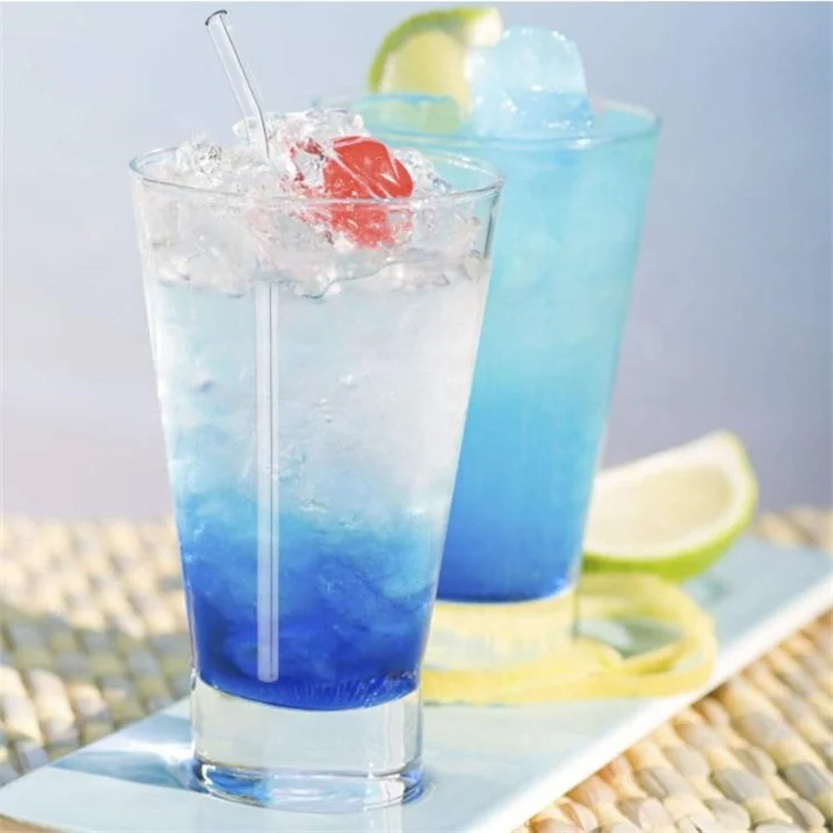 Borosilicate Reusable Glass Straws In Box