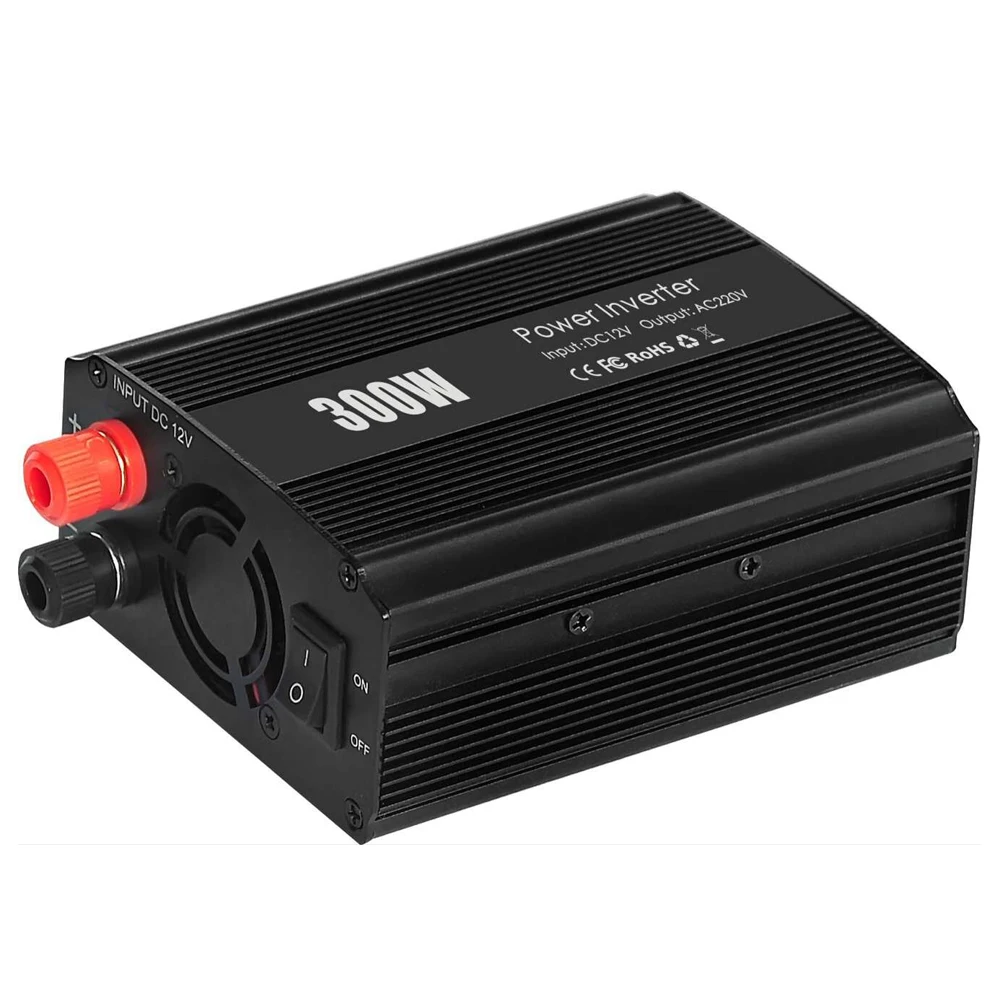 300W Power inverter china DC 12V to AC 110V 220V Modified Sine Wave For AC Outlet And USB Type A