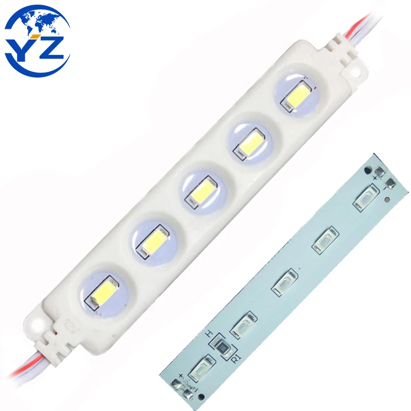  Водонепроницаемый DC 12V 0 6 W красный цвет 5730 инъекции гиалуроновой кислоты SMD 5 Вт Светодиодный модуль дорожный знак c