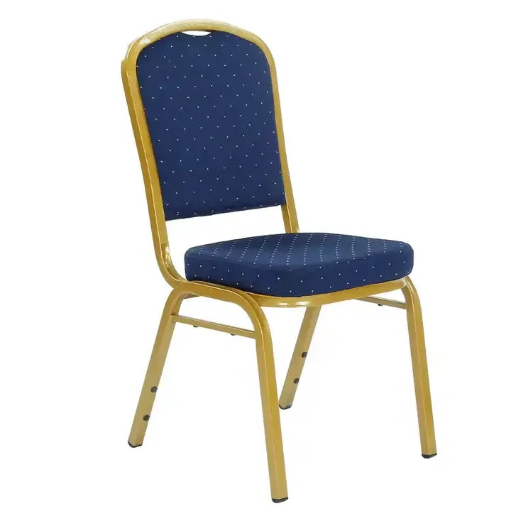 Wholesale Commercial Stackable Dinning Wedding Event Banqueting Chairs Gold Stacking Chairs