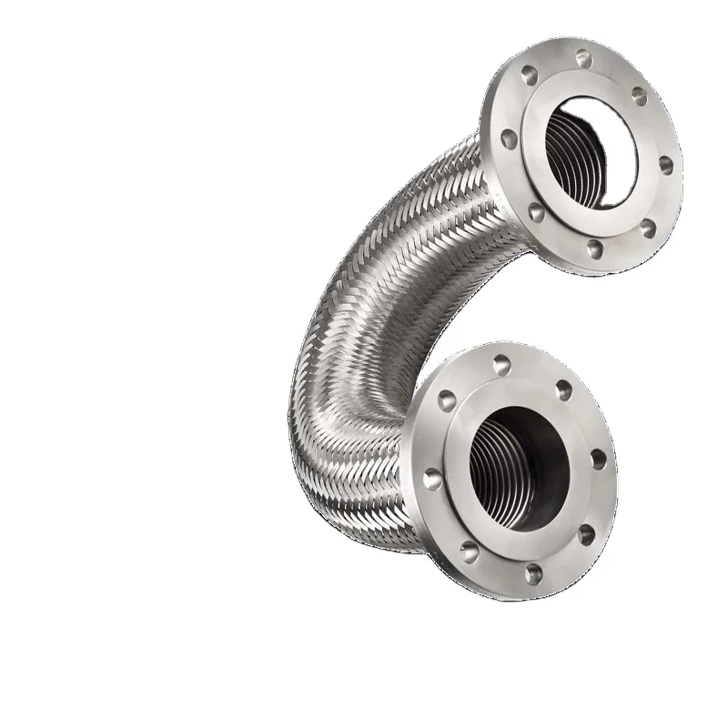 Factory direct sales, made in China Flange Braided Metal Hose 304 Stainless Steel Flexible Metal Hose