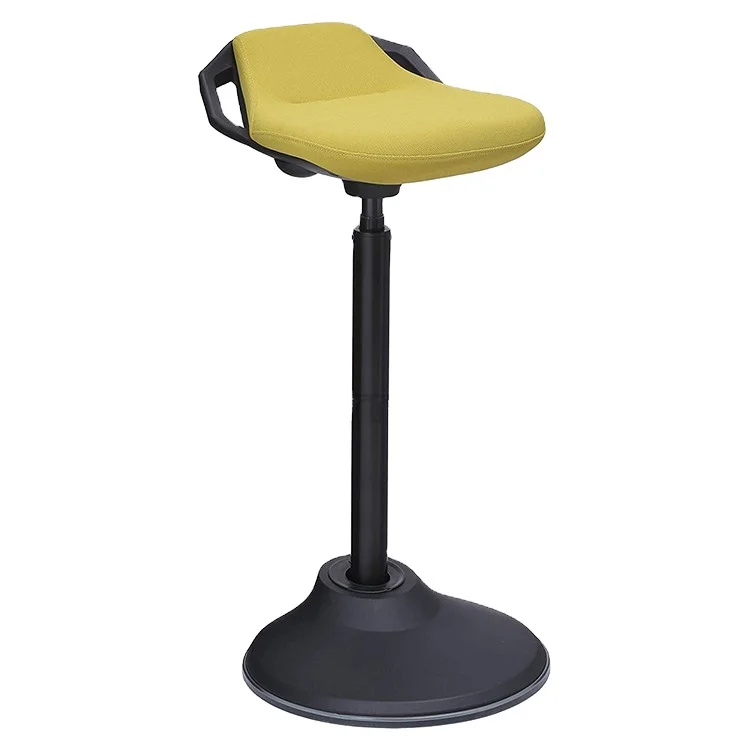 Height adjustable desk chair, Swivel Ergonomic Standing Stool, Active Sitting Wobble stool