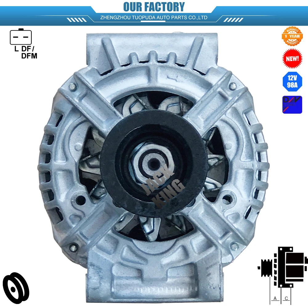 0124415007 0124415043 0124415046 0124415047 0986041850 NEW ALTERNATOR FOR RENAULT LOGAN I 1.6 LS 2004- 1598CCM K7M