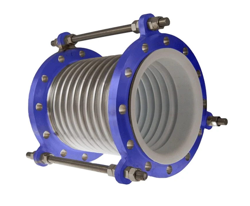 Pipeline Flexible Connector Axial Corrugated Compensator Metal Bellows Expansion Joint