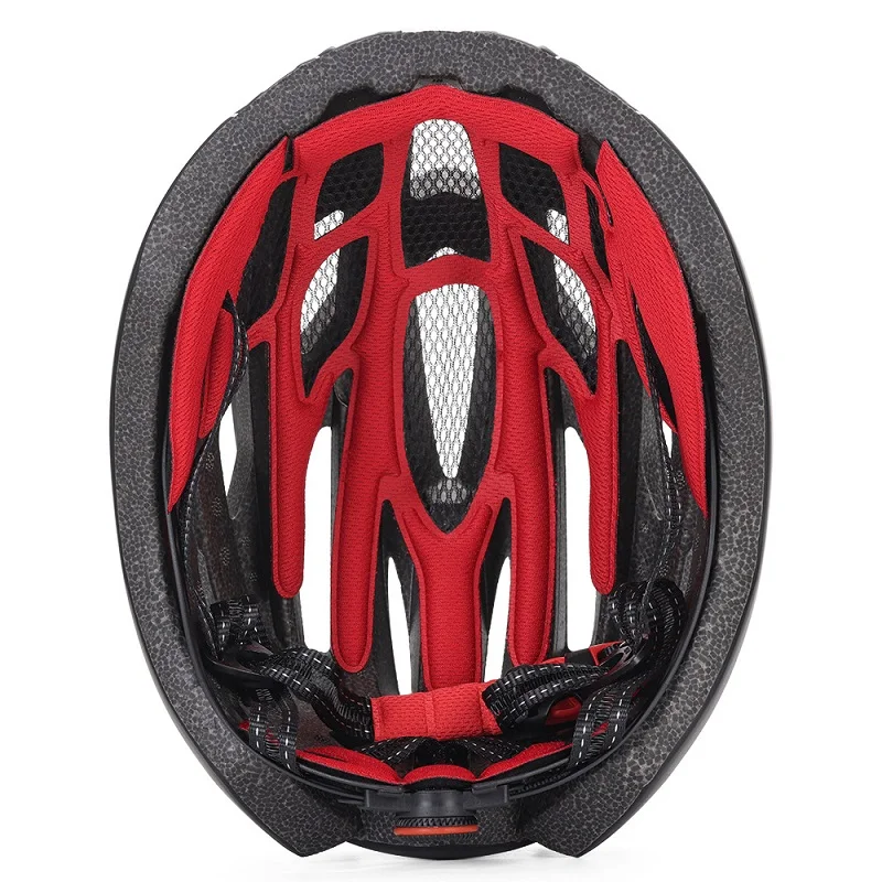 Cross-border new adult bicycle helmet men with lights outdoor sports leisure road bike riding helmet wholesale