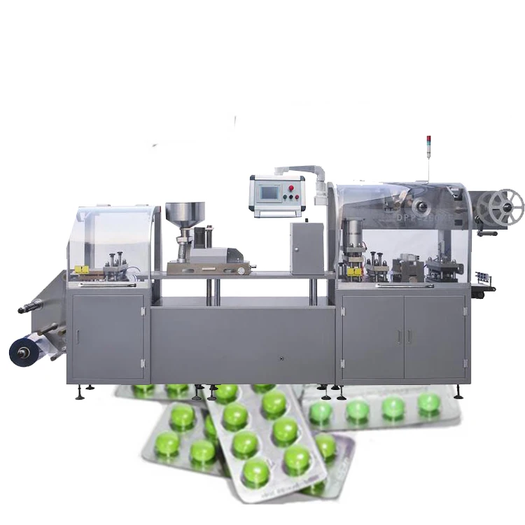 DPP-250 automatic blister pack pharma machine tablet softgel capsule pill blister packing machine