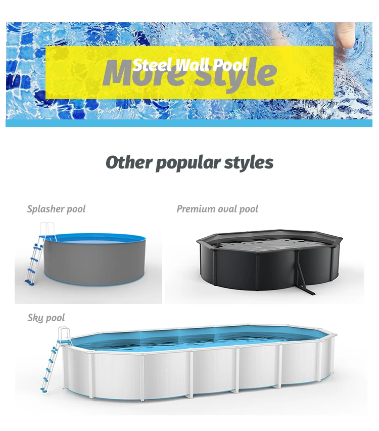 STARMATRIX piscina acciaiopiscinapiscina rigida semi inground resin swimming pool above ground steel wall resin pool 48 inches